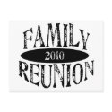 Family Reunion 2010 postcards