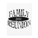 Family Reunion 2010 postcards