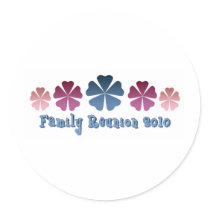 Family Reunion 2010 stickers