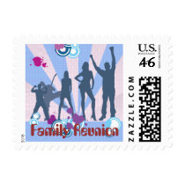 Family Reunion Customizable postage