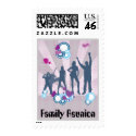 Family Reunion Customizable postage by Dapixara Family Reunion Customizable postage