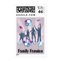 Family Reunion Customizable postage