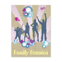 Family Reunion Customizable postcards by Dapixara Family Reunion Customizable postcards