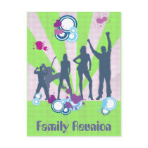 Family Reunion Customizable postcards by Dapixara Family Reunion Customizable postcards