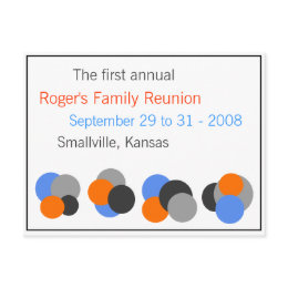 Family Reunion - Customizable postcard
