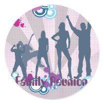 Family Reunion Customizable stickers