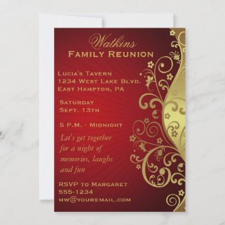 Family Reunion Invitation invitation