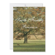Family Reunion invitation