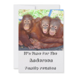Family Reunion invitation