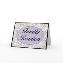 Family Reunion Invitation cards