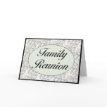 Family Reunion Invitation cards