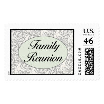 Family Reunion Invitation postage by dndartstudio Family Reunion Invitation postage