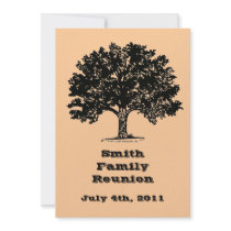 Family Reunion Invitation with Envelope