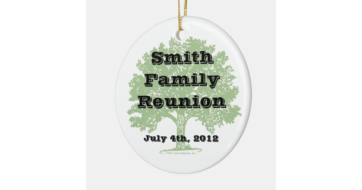 family reunion keepsake ceramic ornament zazzle family reunion keepsake ceramic ornament zazzle