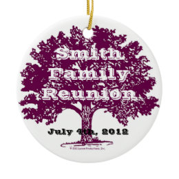 Family Reunion Keepsake ornament