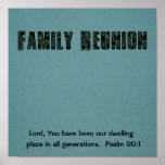 Family Reunion Lord, You have been... Posters