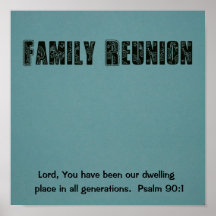 Family Reunion Lord, You have been... Posters