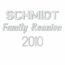Family Reunion Name & Year embroidered shirts