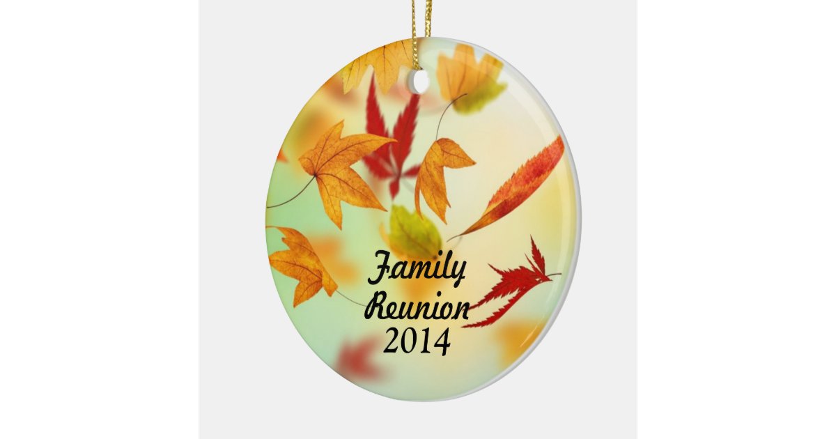Family Reunion Ornament Zazzle