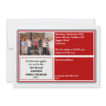Family Reunion Photo Invitation by mousearte Family Reunion Photo Invitation