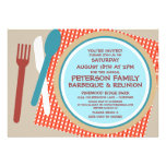 Family Reunion Picnic Barbeque Invitation