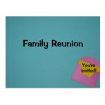 Family Reunion Post Card