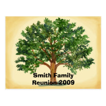 Family Reunion Postcard Invitation