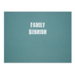 Family Reunion Postcards