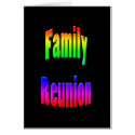 family reunion rainbow text cards by Family4Forever family reunion rainbow text cards