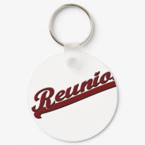 FAMILY REUNION  REUNION BANNER TEXT keychains