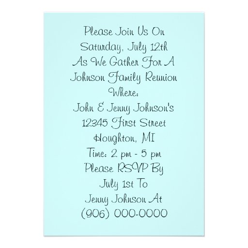 Family Reunion Rural Sunflower Porch Invitations
