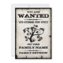 Family Reunion Wanted Invitations