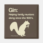 Family Reunions and Gin Refrigerator Magnets