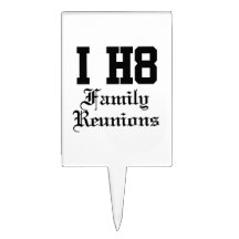 family reunions cake topper
