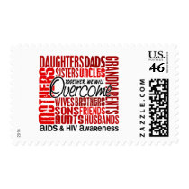 Family Square AIDS Postage