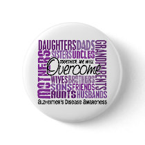 Family Square Alzheimer's Disease Pins