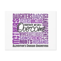 Family Square Alzheimer's Disease Postcards