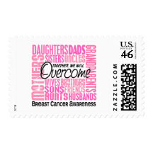 Family Square Breast Cancer Stamp