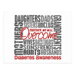 Family Square Diabetes Post Card
