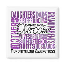 Family Square Fibromyalgia magnets