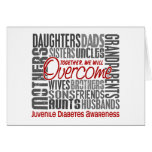 Family Square Juvenile Diabetes Greeting Card