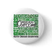 Family Square Kidney Disease buttons by awarenessgifts Family Square Kidney Disease buttons