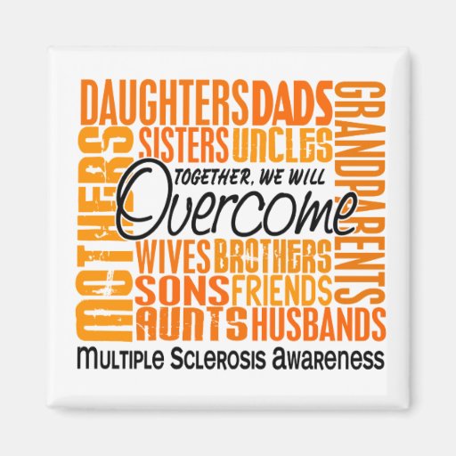 Family Square Multiple Sclerosis Magnet