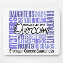 Family Square Stomach Cancer mousepads