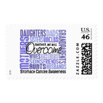 Family Square Stomach Cancer postage by awarenessgifts Family Square Stomach Cancer postage