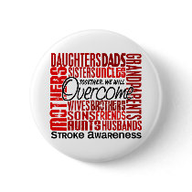 Family Square Stroke Button