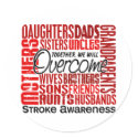 Family Square Stroke stickers
