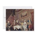 Family Strode Family Portrait By Hogarth, William Personalized Invites