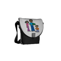 Family That Bowls Together Commuter Bags