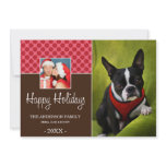 FAMILY TIME | HOLIDAY PHOTO CARD CUSTOM ANNOUNCEMENT